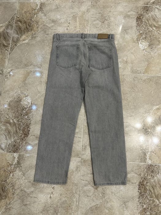 Сиви Дънки Zara - Straight fit