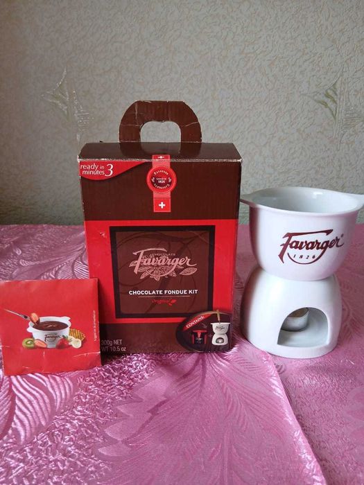 Швейцарская фондюшница для шоколада