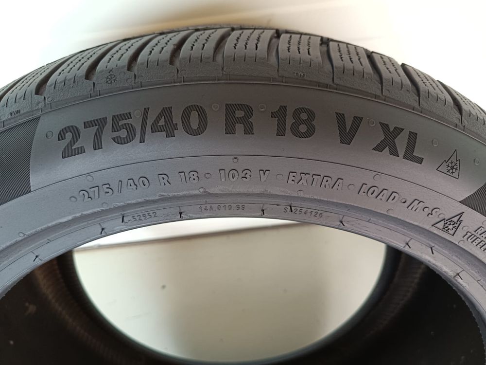 4бр зимни гуми спорт пакет 245/45/18/275/40/18/Continental winter cont