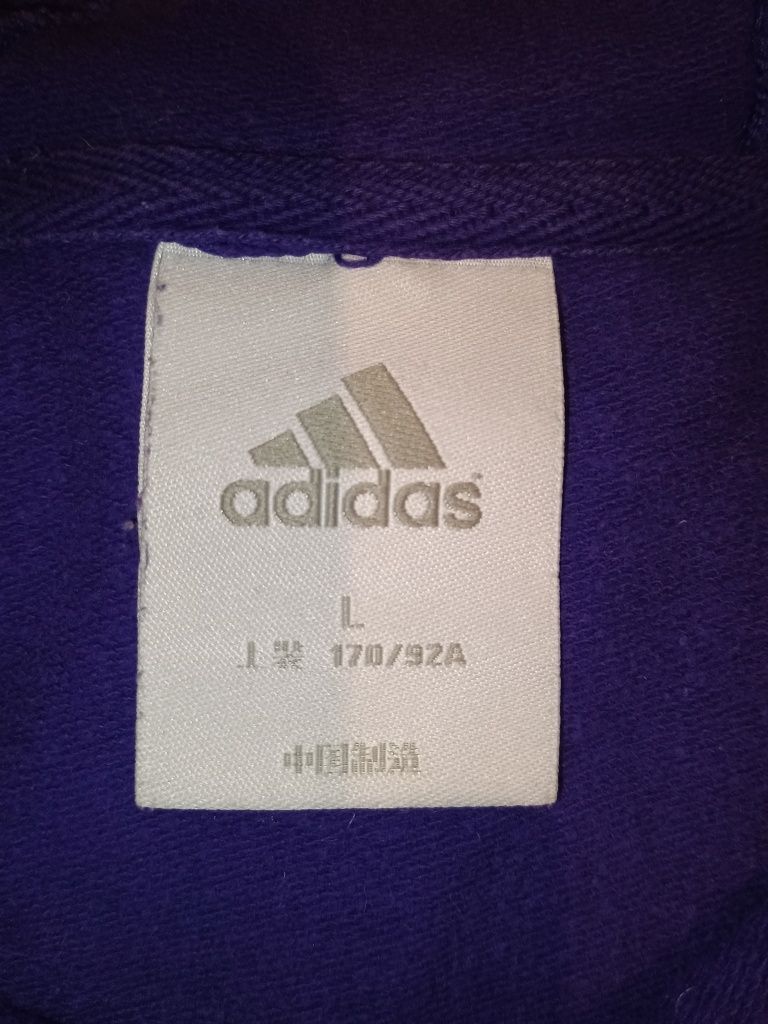 Лилаво худи Adidas