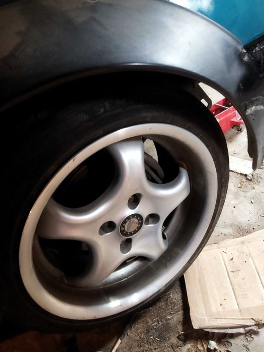 Джанти с борд 16" 9j и 7.5j 4x100 Dezent