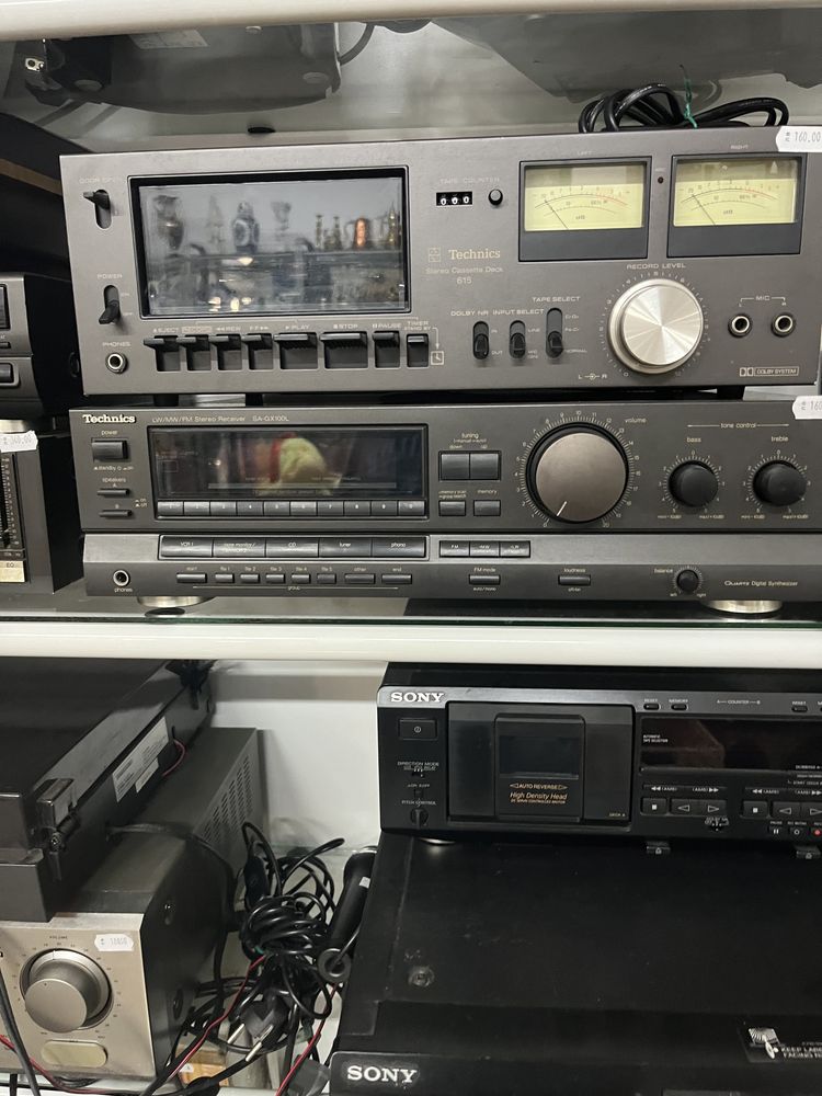 Technics sterio receiver sa-gx100l усилвател уредба дек