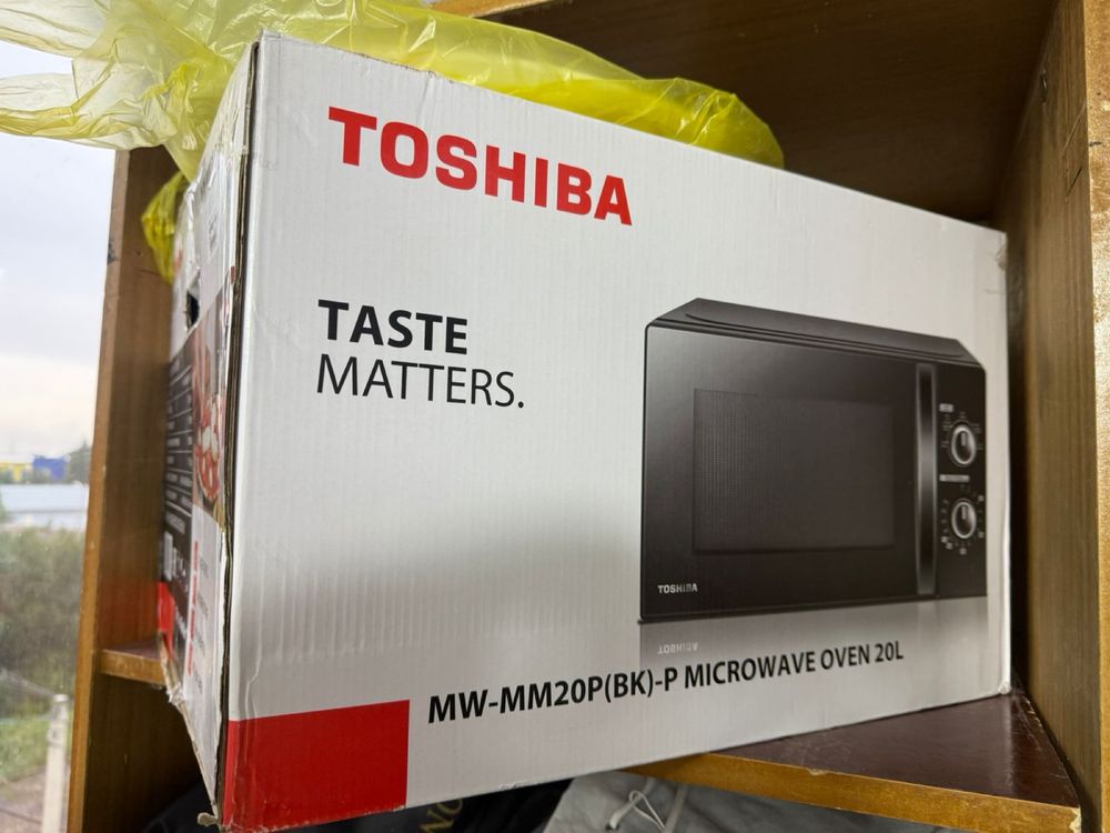 Микроволновка TOSHIBA MW MM20P(BK-)P