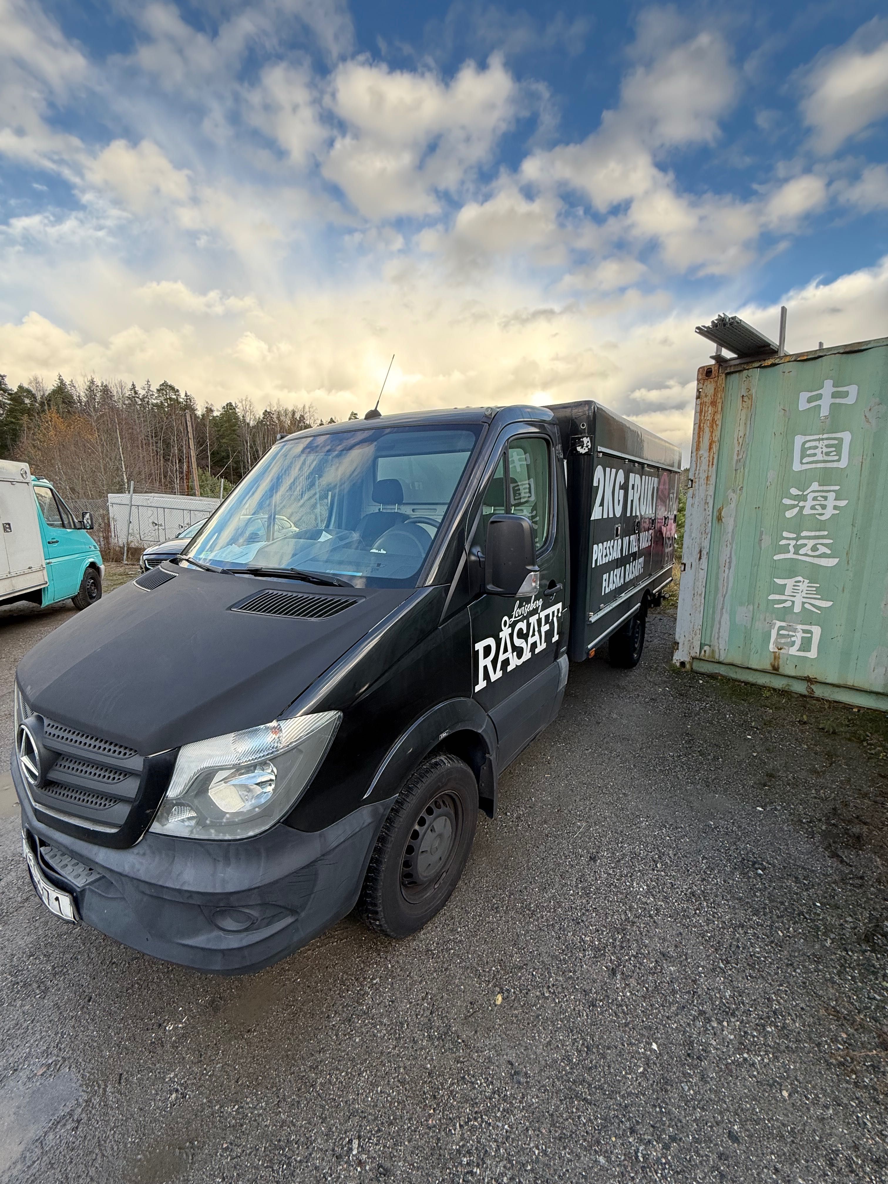 Mercedes-Benz Sprinter 314 CDI Chassi Enkelhytt Manuell, 143hk, 2017