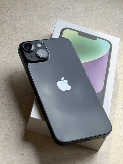 Iphone 14 Midnight 256GB - Като Нов!!