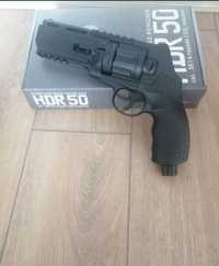 Pistol autoapărare  airsoft hdr 50 23 jouli calibru 50 9mm