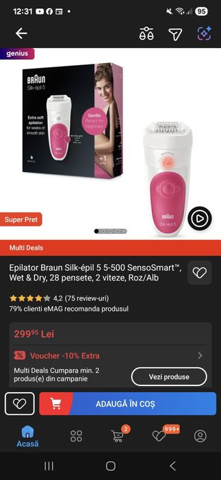 Epilator Braun silk epil 5