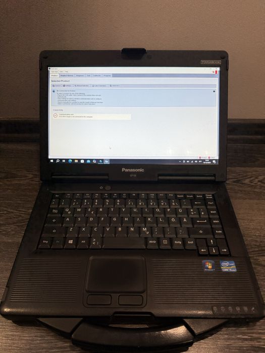 Диагностика лаптоп Panasonic CF 53