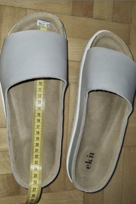 Sandale lux, Papuci dama EKN Palm Sandal, Pluta + Vibram - 37