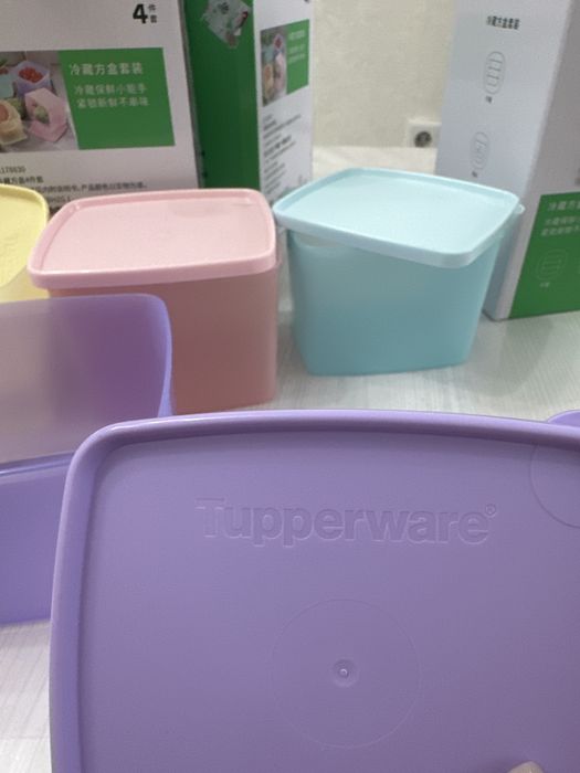 Таппер набор из 4х предметов! На подарокОсталось 3 набора!