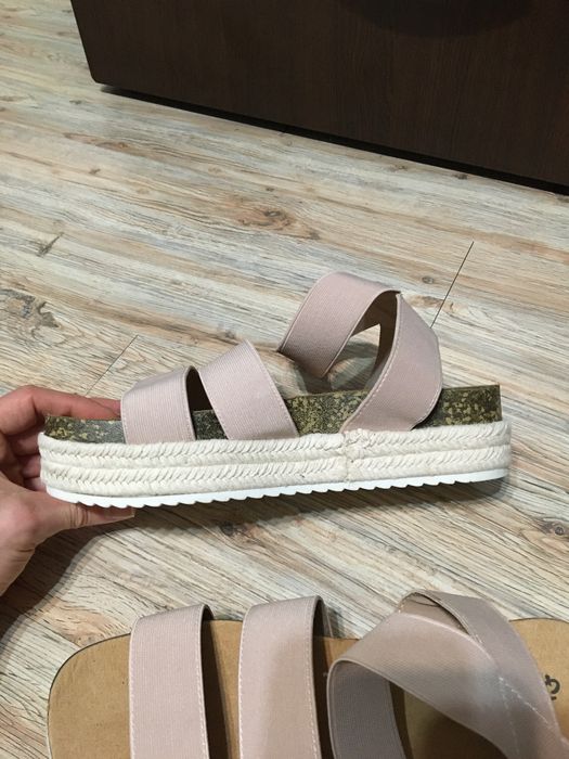 Sandale flatform Qupid