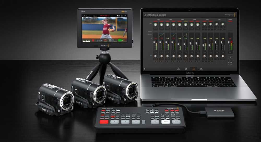 Видеомикшер BlackMagic Atem Mini Pro / Pro ISo / Extreme ISO