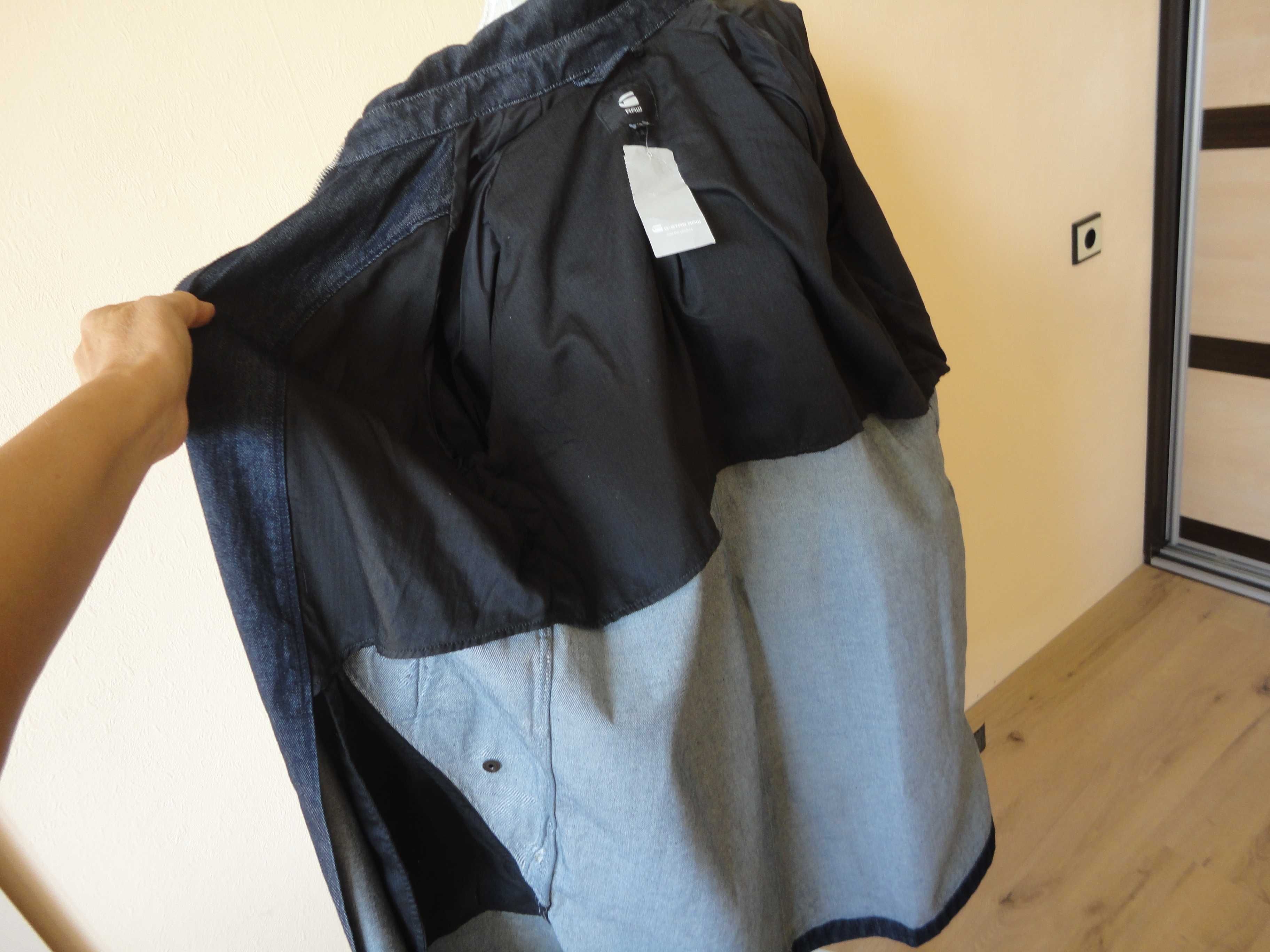 G Star Raw/S/нов оригинален дънков тренчкот