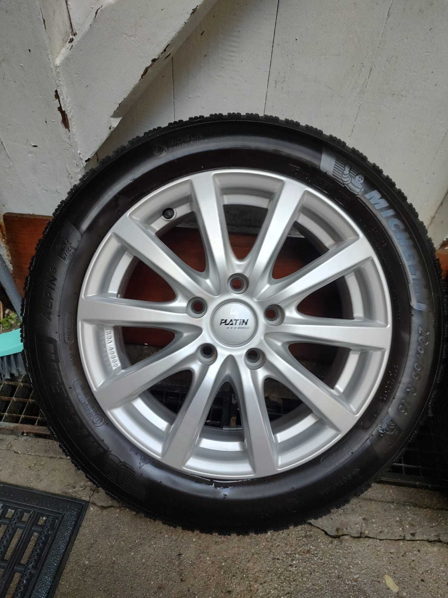 Лети джанти 16" 5х114,3 гуми 205/55/16