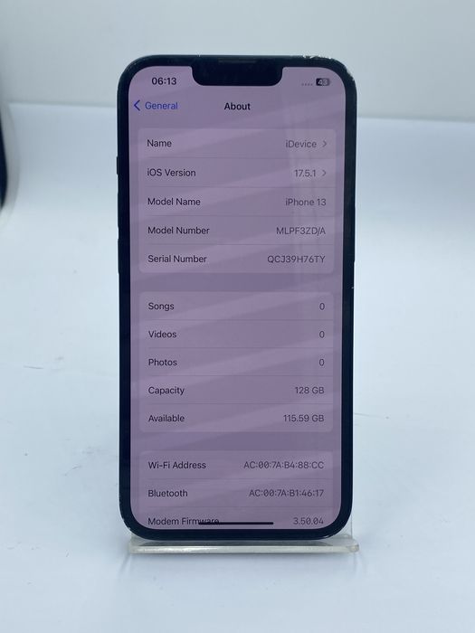 Iphone 13 128gb, Baterie 87% / FACTURA / GARANTIE #47571