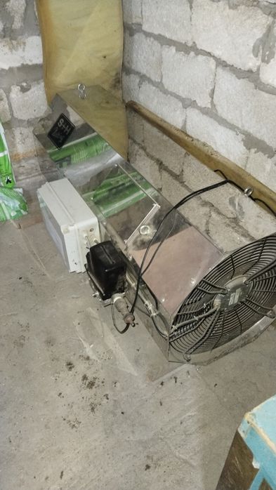 Газовый пушка отопитель