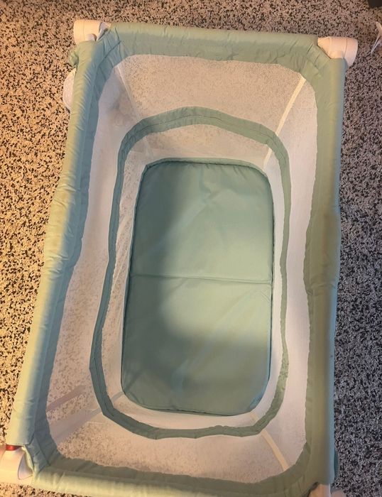 Patut bebe Chicco Transformabil 2 in 1 zip&go Aquarelle verde