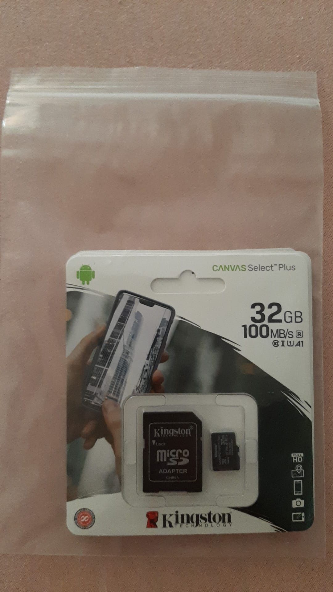 SD Card 32GB card memorie Kingstone Clasa 10, SDCS/32GB