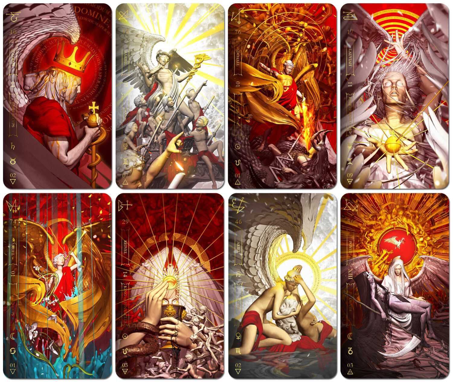 Hush Tarot и Notoria Tarot