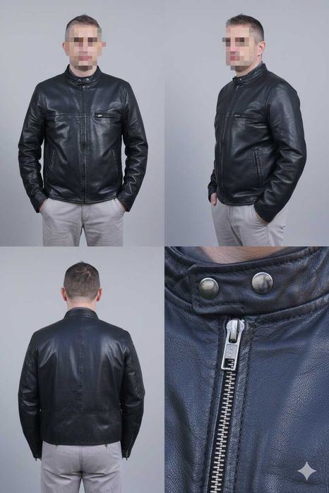 Geacă de piele naturală – calitate superioară