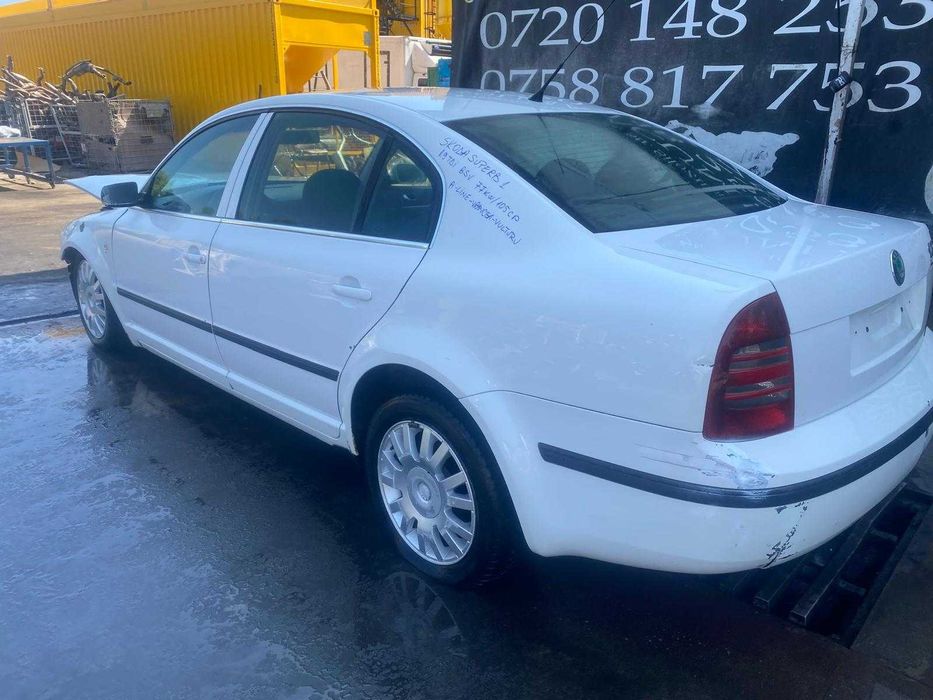dezmembrez skoda superb 1 cod motor BSV cod cutie GFL cod culoare 1026
