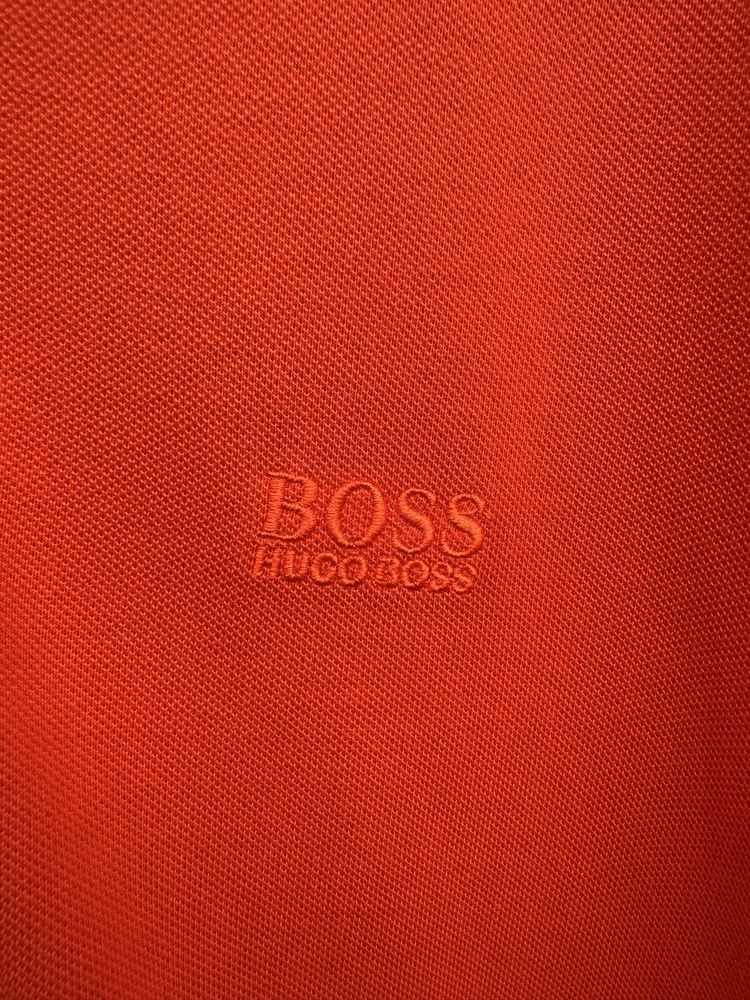 Мъжка тениска с яка BOSS