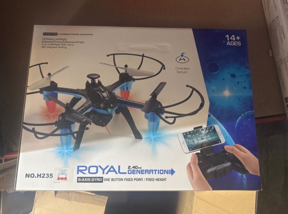 ‼️ЛИКВИДАЦИЯ‼️Детски въздушен дрон с дистанционно управление DRON H235