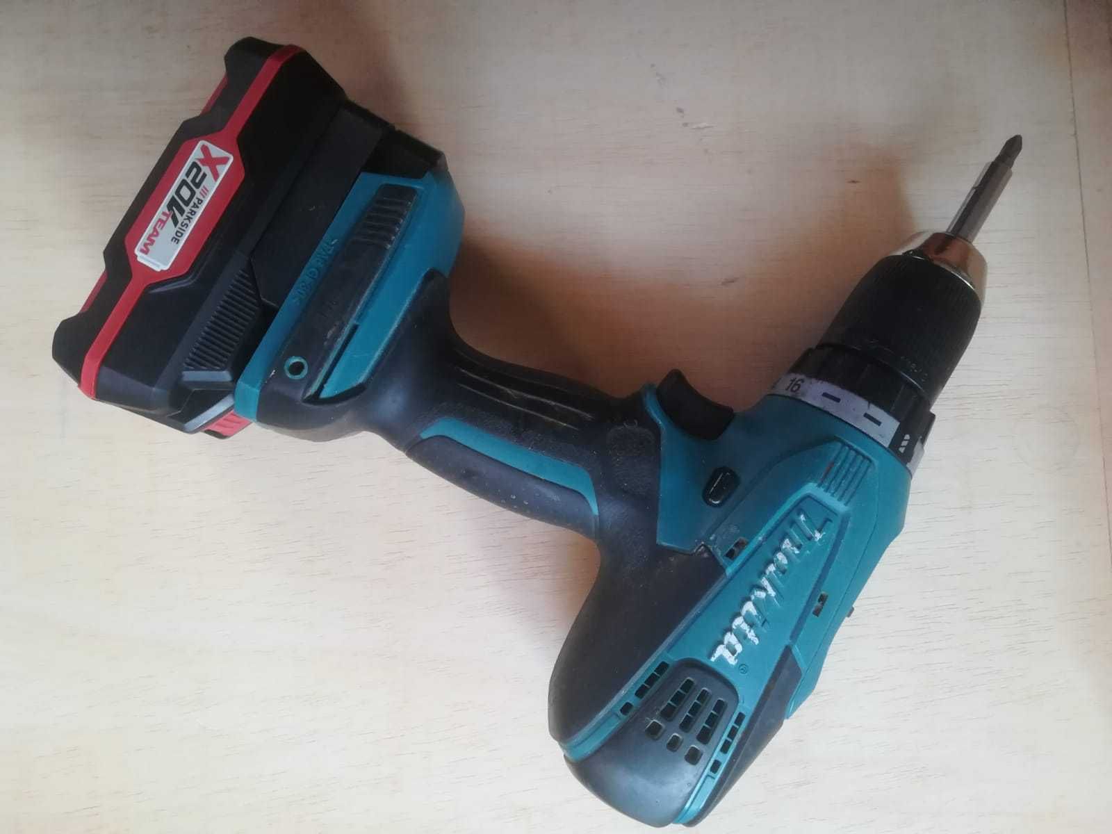 Adaptor de la baterii Parkside X20V Team la scule Makita tip G