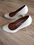 pantofi dama piele crem  nr.38