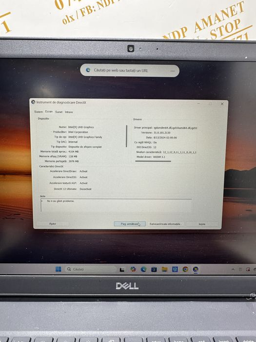NDP Amanet NON-STOP Calea Vitan Nr. 121 Laptop Dell (43815)
