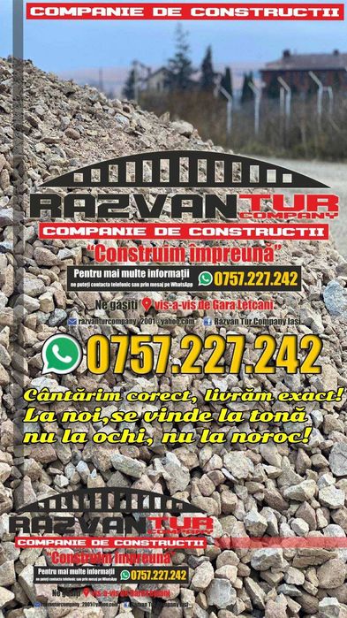 Sort 0-63 concasat de cariera ( roca de munte)