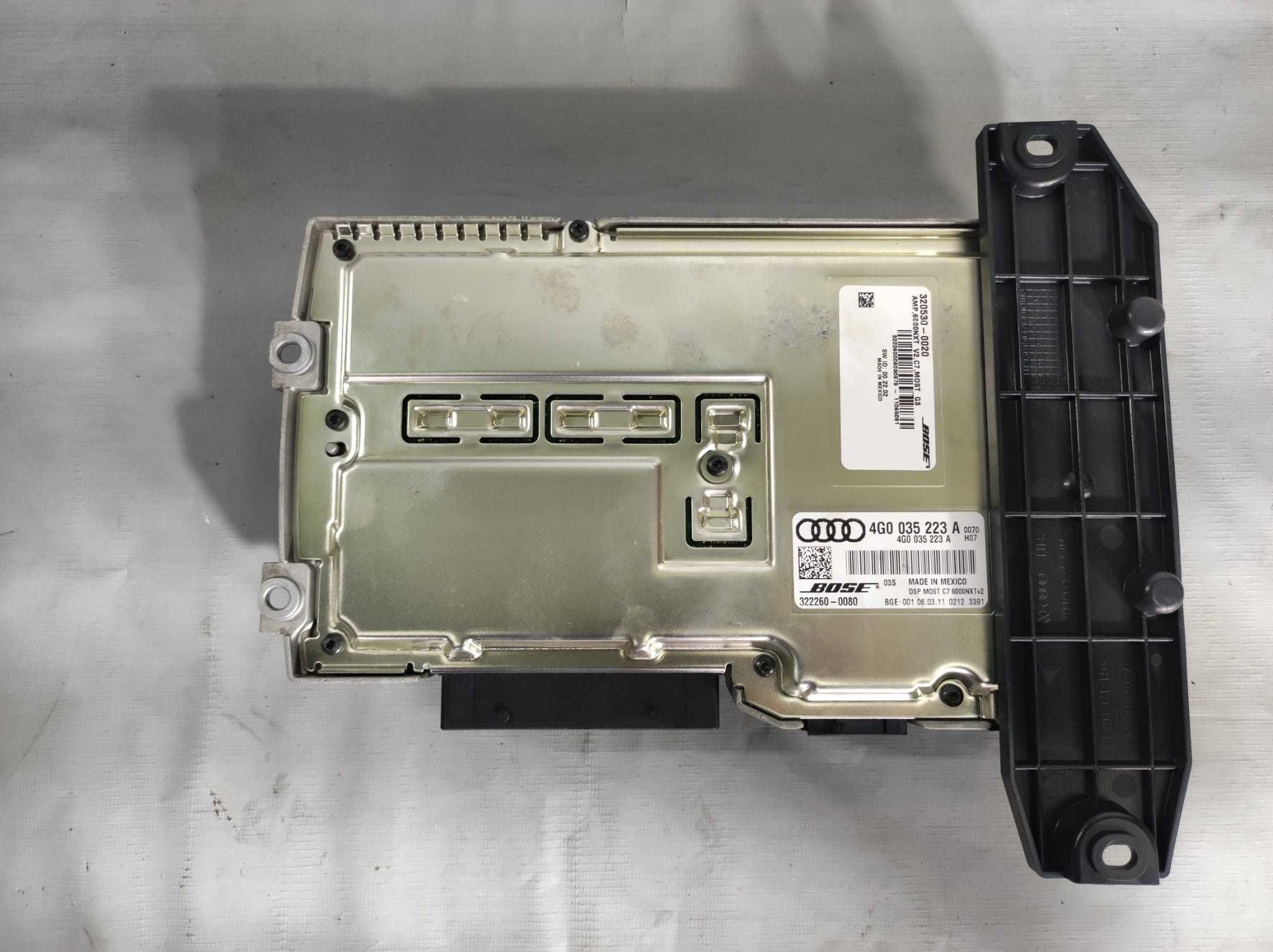 Amplificator Audio Bose/ Statie Audi A6 4G A7 A8 4H D4 Cod 4G0035223A