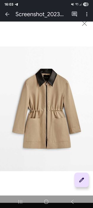 Trenci Massimo Dutti S