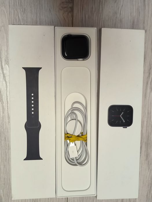 Apple watch 6 albastru negru 44mm