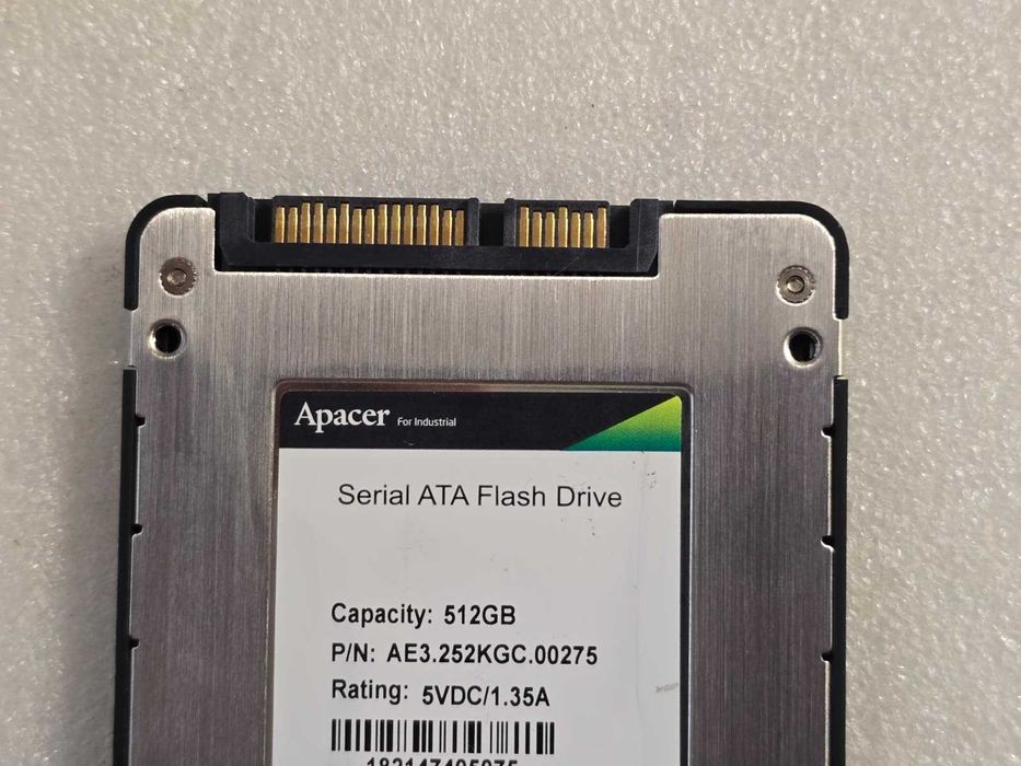 Solid-State Drive (SSD) Apacer Industrial 2,5“ SSD 512GB SATA 3.2 TLC