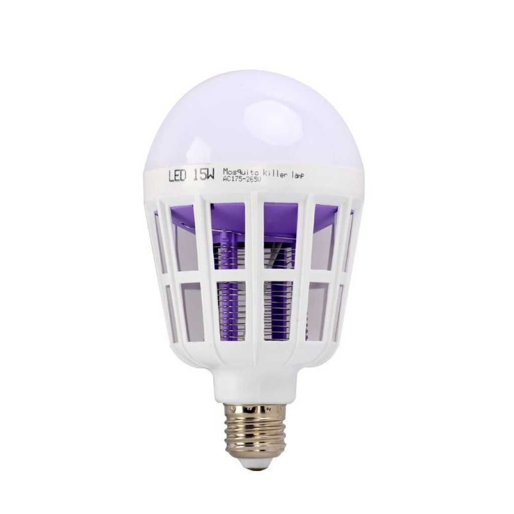 LED крушка против комари с адаптор за стена