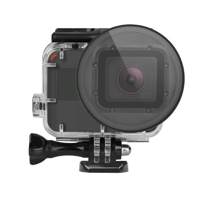 CPL филтър за GoPro Hero 5/6/7 black/2018, Адаптер 58mm, За корпуса