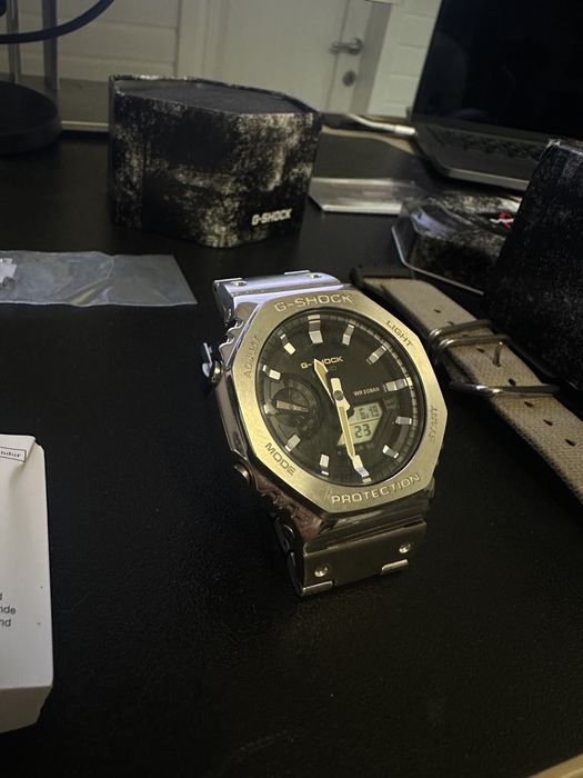 Casio G-Shock GM-2100C-5A “CasiOak” + curea metal originală Casio