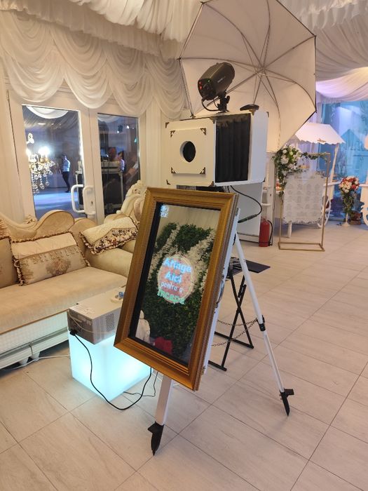 Oglindă foto/cabina foto pentru evenimente speciale