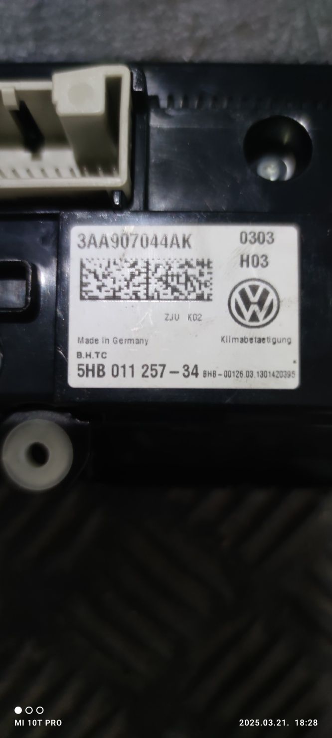 Panou clima passat B6 B7 cc