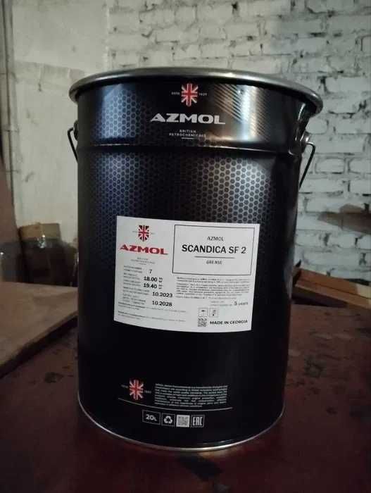 Смазка высокотемпературная AZMOL SCANDICA SF-2, 18кг