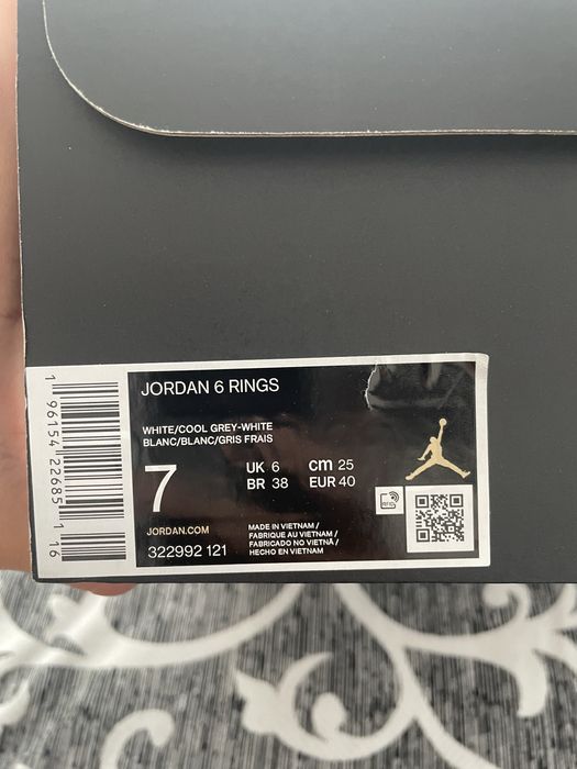 Nike Air Jordan 6 Rings Noi-nouți!