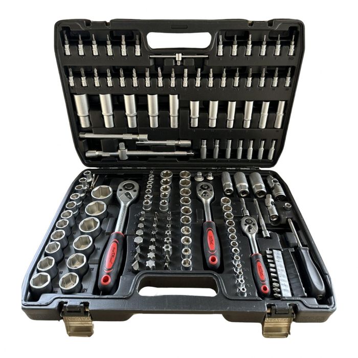 Гедоре комплект 172 части KRAFTROYAL – за професионална и домашна упот