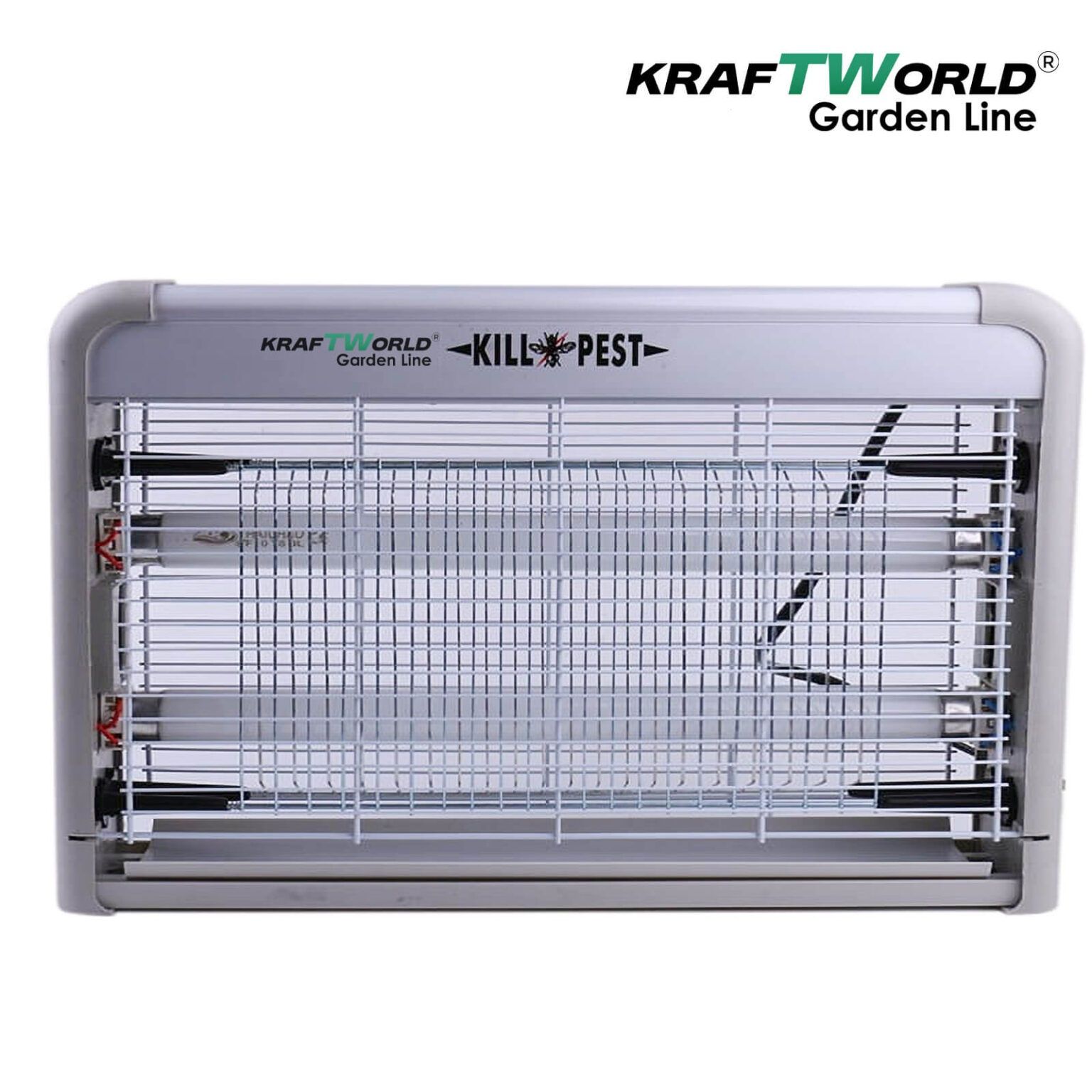 UV Лампа против насекоми KraftWorld 2x30W – Защита от комари до 100 м²