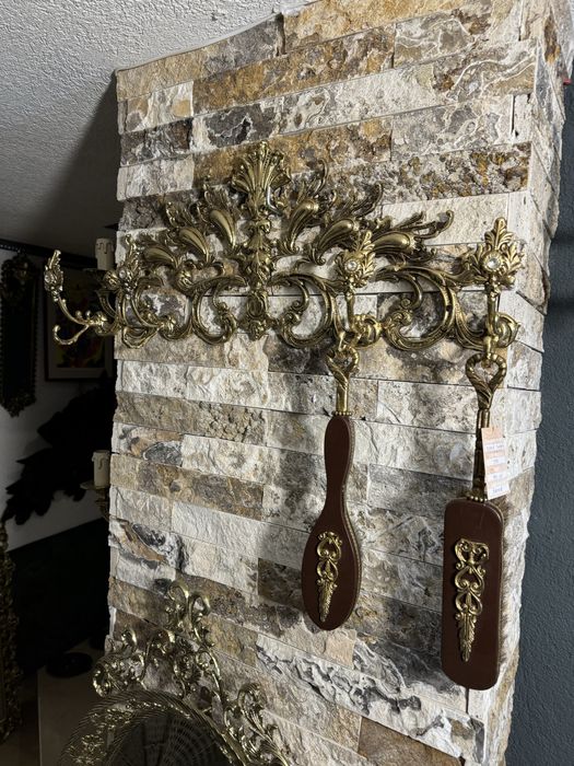 Cuier de perete/ bronz masiv