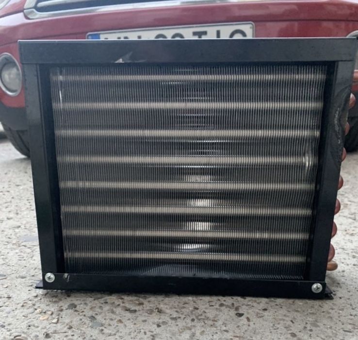 Condensator radiator 550 x 580 frigorific camera frigorifica agregat