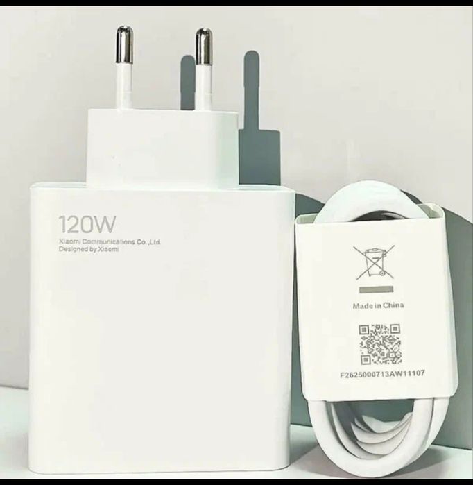 Încarcator ORIGINAL  XIAOMI Gan 120W + Cablu 6 Amperi