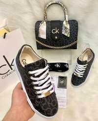 Set Ck geanta +adidasi