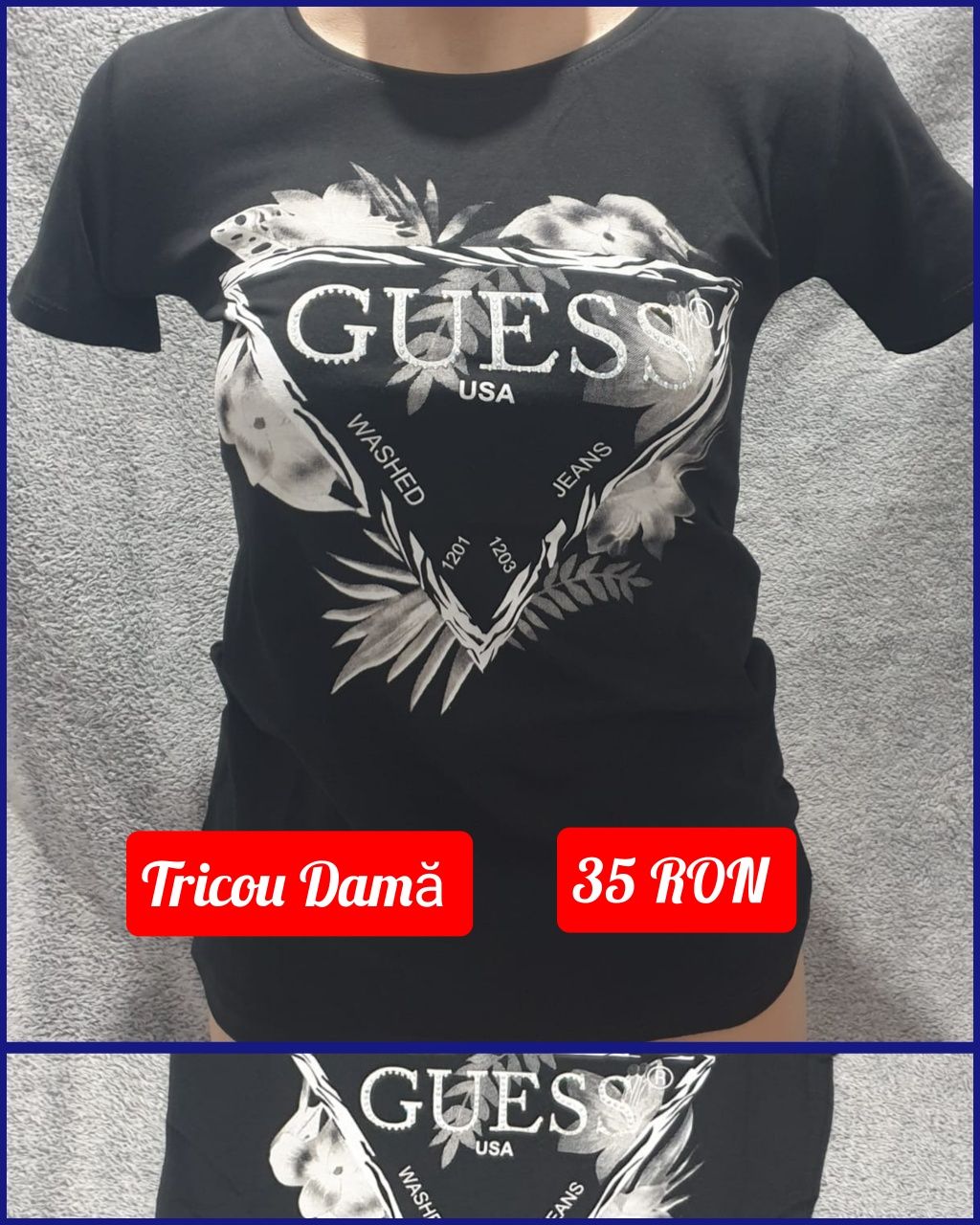 Tricouri Damă Mărimi disponibile S M L XL