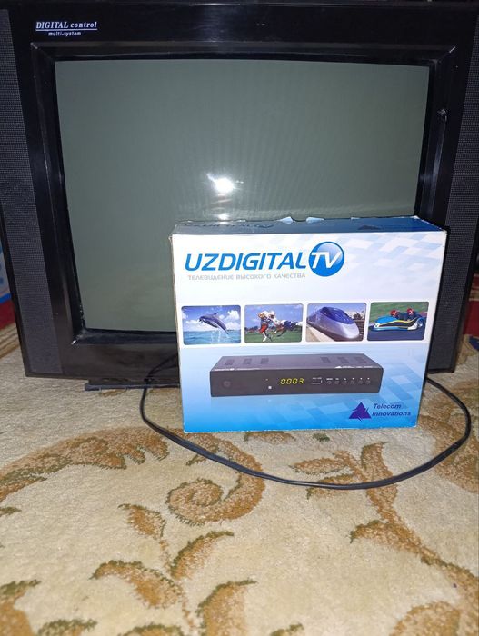 телевизор тюнери билан сотилади.